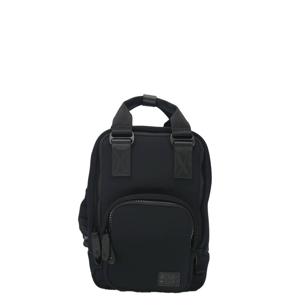 Pacific Mason Cama small Neoprene Elite Black Sleek Men's Backpack